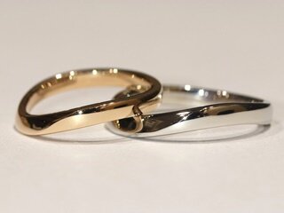 広島市佐伯区のD様ご夫妻の結婚指輪