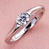 爪なしの婚約指輪/エンゲージリング