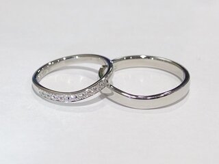 今井夫妻の結婚指輪