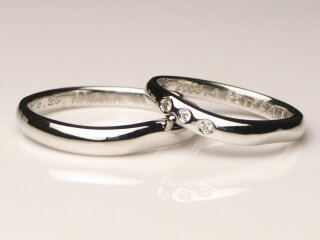 八谷夫妻の結婚指輪