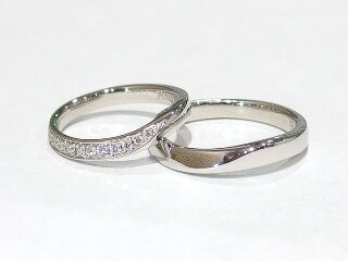 平岡夫妻の結婚指輪