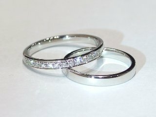 落合夫妻の結婚指輪