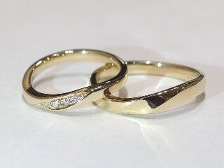 広島市南区可部夫妻の結婚指輪
