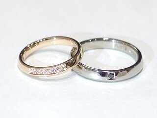 坂尾夫妻の結婚指輪