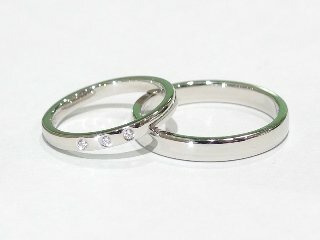 広島県廿日市市松田夫妻の結婚指輪