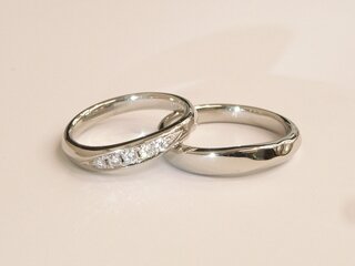花岡夫妻の結婚指輪
