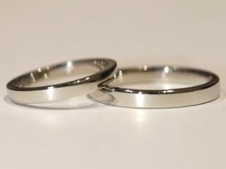広島市西区山本様ご夫妻の結婚指輪