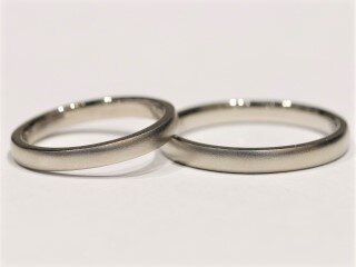 広島県呉市I様ご夫妻の結婚指輪