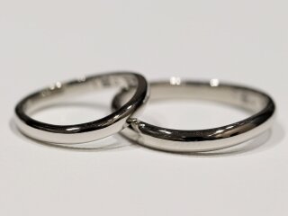 広島県廿日市市U様ご夫妻の結婚指輪