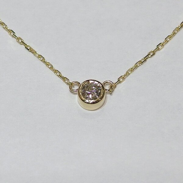 ダイヤプチネックレスアフター