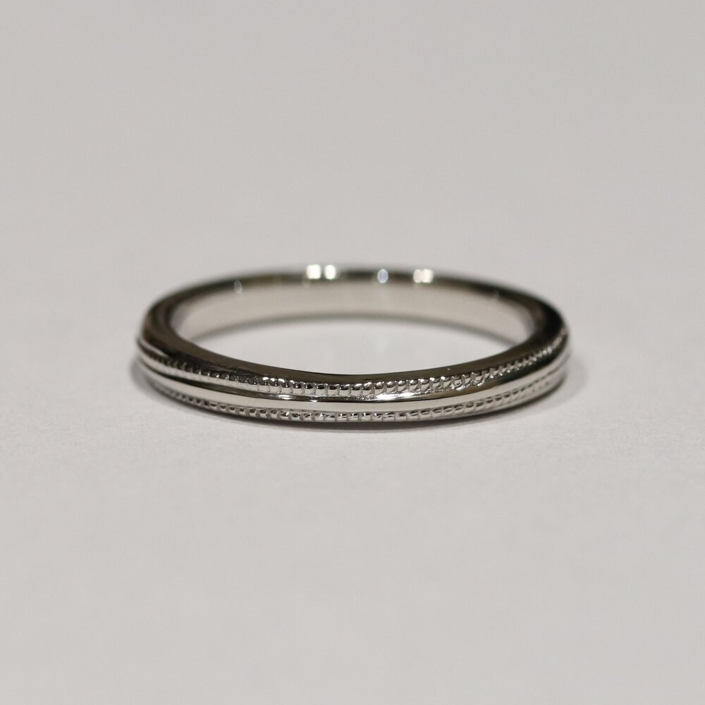 広島市佐伯区N様ご姉妹 プラチナリングリフォーム後