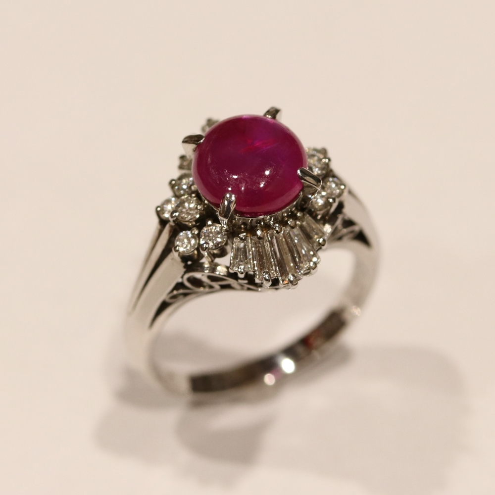 広島市中区O様 プラチナルビーリングリフォーム前