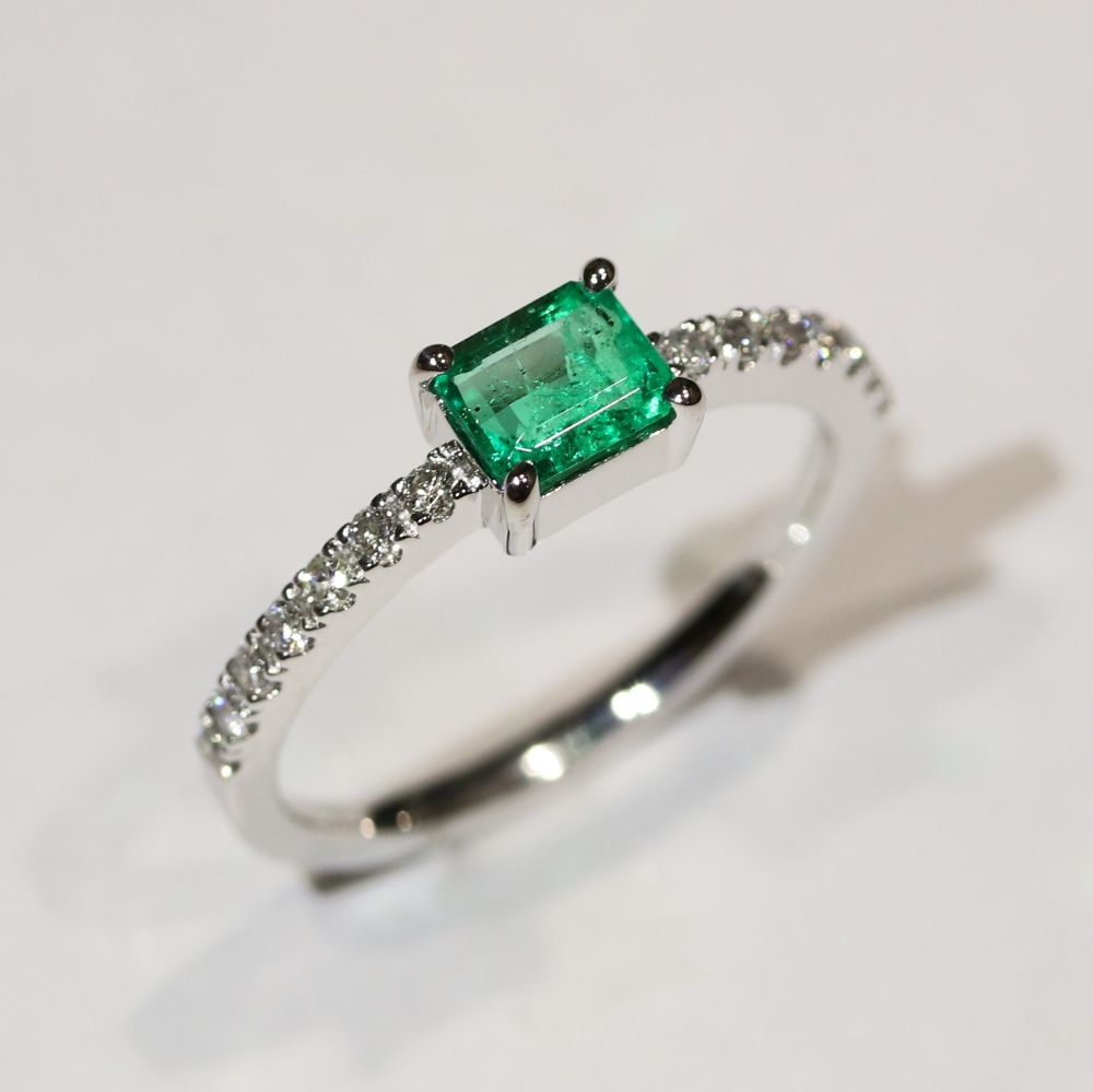 広島県大竹市H様 プラチナエメラルドリングリフォーム後