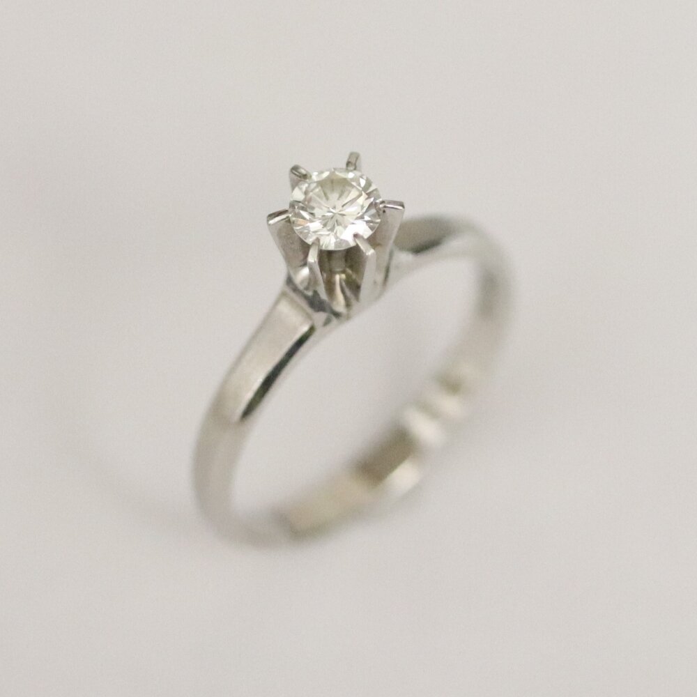 広島市西区T様 K18ダイヤペンダントリフォーム前