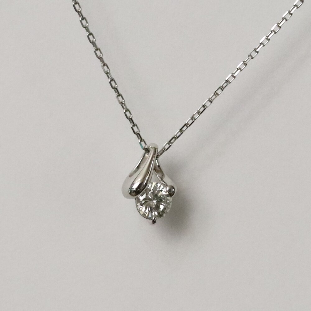 広島市佐伯区M様 プラチナダイヤペンダントリフォーム後