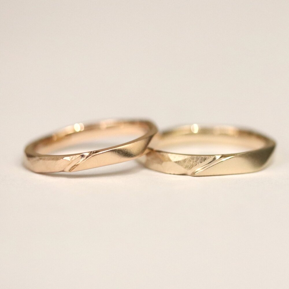 広島県廿日市市　藤本様ご夫妻の結婚指輪