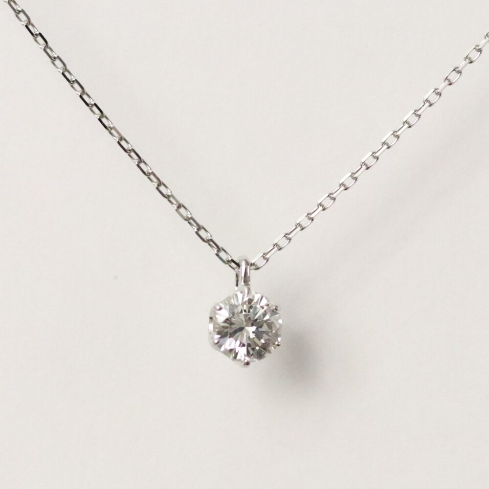 広島市東区K様 プラチナダイヤペンダントリフォーム後