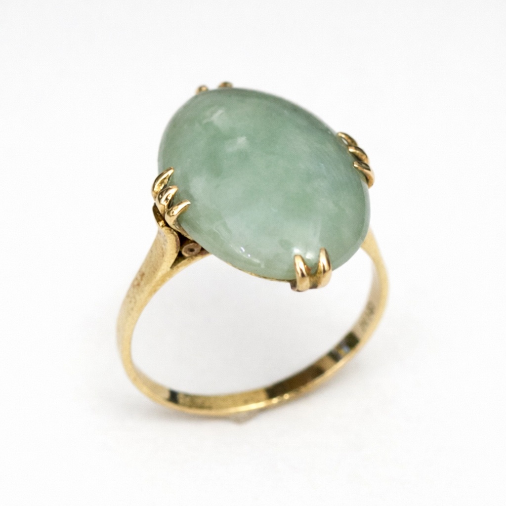 広島市中区S様プラチナヒスイリングリフォーム前